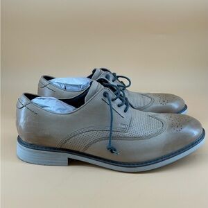 Rockport Men's Classic Break Wingtip Oxfords Brown Leather